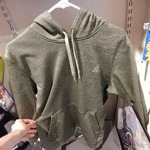 Adidas Climawarm Green Hoodie